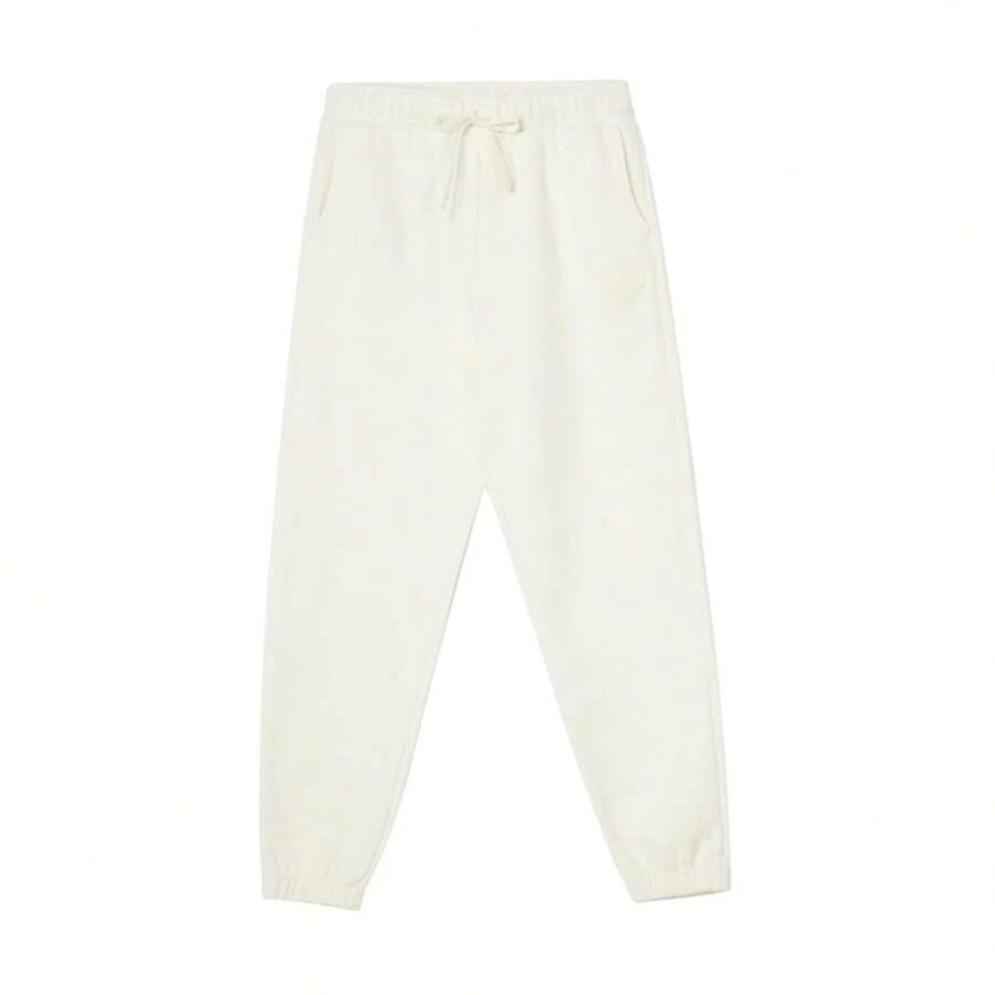 Puma Women's Sports Casual Knitted Long Pants With Drawstring And Cuffed Hem, Spring/Autumn Style, 62788465 - Off White - View 1