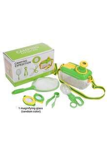 Children's Outdoor Adventure Set - Insect Catching Tool Kit (Includes Insect Observation Box, Magnifying Glass) This Is An Educational Toy That Helps Develop Hand-Eye Coordination, Suitable For 3-12 Years Old Boys And Girls As Birthday Gifts, Accessories In Random Colors - Green - View 13