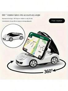 2026 New Foldable 360° Rotating Car Phone Holder – Universal Smartphone Mount For All Car Models! This Stylish And Practical Phone Holder Is The Perfect Car Accessory To Free Up Your Hands While Driving. Its Flexible 360° Rotation Function Allows You To Adjust Your Phone To Any Angle, Making It Ideal For Navigation. - Multicolor - View 4