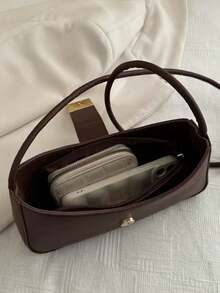 Mini Women's Shoulder Bag Valentine's Day Gift - Coffee - View 11