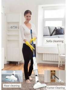 1pc 1200mAh USB Rechargeable Wireless Handheld Vacuum Cleaner, Portable Mini Car Vacuum, Lightweight Bagless Wireless Air Duster, Suitable For Pet Hair, Food Crumbs, Dust, Keyboard, Sofa, Car Interior And Home Crevices Quick Cleaning - A - View 4
