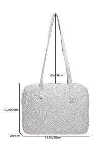 Business Laptop Sleeve Bag, Unisex 15.6 Inch Laptop Inner Sleeve, Durable Lightweight Fashionable With Handle, Office Commute Travel Handbag - Multicolor - View 10