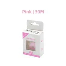 30m Schwarz/Weiß/Rosa Positionierungslineal, 0,15mm Feinlinien-Positionierungslineal, geeignet für Augenbrauen-Tätowierung, Lippen-Tätowierung, Lippen-Schönheitswerkzeuge, Wimpern-Schönheitswerkzeuge - Verschiedenfarbig - Übersicht 6
