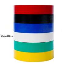 1pc Colored Electrical Tape, 29ft X 0.62in Pvc Waterproof Insulating Tape, 6 Colors In A Roll, For Outdoor Wiring Harness, Pipe, Winter Snow Tools - 9m long, 1.6cm wide, 0.18cm thick - View 15