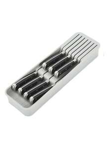 Premium Classic Cutting Tool Storage Box, Cutting Tool Storage Pad, Can Hold Medium To Large Cutting Tools, Suitable For Drawer Storage, Soft Non-Slip Grip, Made Of Plastic And Silicone Material, Durable And Space-Saving - Multicolor - View 12