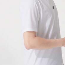 Skechers Men's Raglan Sleeve Small Logo Print Cooling Quick-Dry Crew Neck Sports Short Sleeve T-Shirt - White - View 4