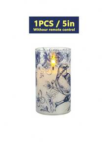 Set 3 Lampu Lilin Tanpa Api dengan Timer dan Remote Control, Bertenaga Baterai, Nyala Lilin Realistis, Cocok untuk Pernikahan, Hari Valentine, Natal, Halloween, Hari Ibu, Lamaran, Ulang Tahun, Pesta - Cahaya hangat transparan - View 13