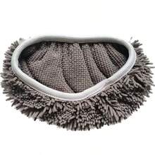 1/2/4/6/8pcs Reusable Grey Mop Cloths, Washable Microfiber Dry & Wet Mop Pads, Suitable For Robot Vacuum Cleaner, Suitable For Cleaning Hardwood Floors And Hard Surfaces - Multicolor - View 12