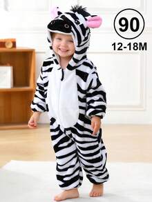 1Pc Baby Cartoon Animal Pattern Flannel Comfortable And Cute Autumn And Winter Products,Suitable For Everyday Use - Multicolor - View 20