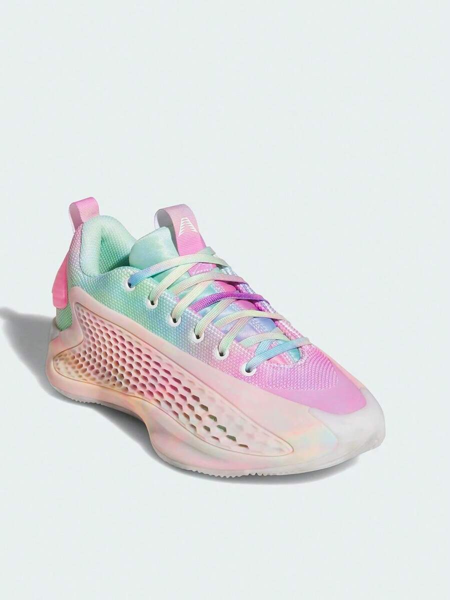 Adidas GS大童經典透氣籃球鞋 - 彩色 - 查看 1