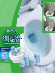 Jarrary Bubuk Pembersih Toilet Versi Terbaru, Bubuk Penghilang Noda Ampuh, Beraksi Cepat Saat Terkena Air, Melarutkan Kerak Urine, Noda Air, Bercak Kuning Lama, dan Sumbatan Saluran Pembuangan di Dinding Bagian Dalam Toilet - Berbedak - View 12