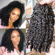 BINF Mèches et fermetures pour cheveux humains - Natural Black - Voir 9