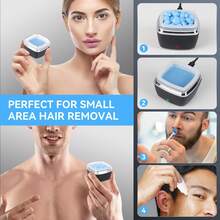 Mini Portable Wax Warmer, 10ml USB Compact Wax Heating Pot, Fast Heater For Small-Area Wax Use, Easy To Clean For Home & Travel, For Nose, Ear, Eyebrow, Lip(Not Included Wax Beads And Hair Removal Cosmetics) - Square - View 6