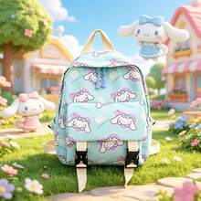 1PC [Fashion Backpack]Back To School Season New Sanrio Series Hello Kitty Backpack, Fashionable Pocket Cat Campus Universal Backpack For Travel And Outings, Fashionable Multi-Functional Printed Design Backpack - A - View 6