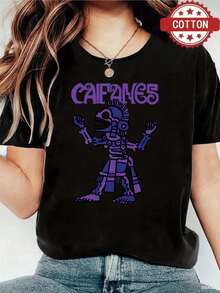 Women T-Shirts - Black - View 1