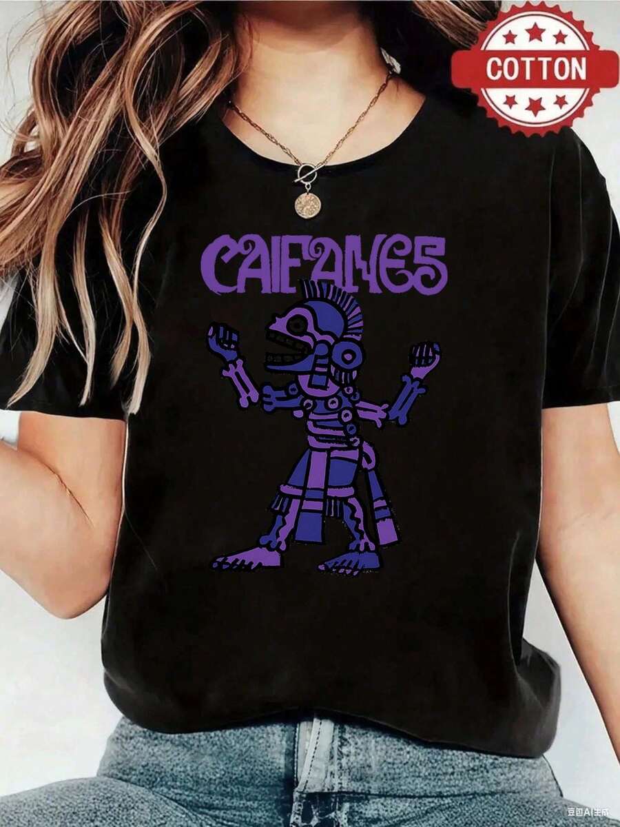 Women T-Shirts - Black - View 1