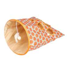 1pc Self-Entertainment Pet Tunnel, Bite-Resistant, Mouse Shape, Suitable For Kittens And Small Cats - Multicolor - View 5