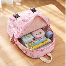 1PC [Fashion Backpack]Back To School Season New Sanrio Series Hello Kitty Backpack, Fashionable Pocket Cat Campus Universal Backpack For Travel And Outings, Fashionable Multi-Functional Printed Design Backpack - A - View 8