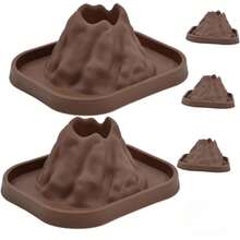 1pc Volcano Model Craft, With Realistic Eruption Base, Compact Volcano Mold, Aquatic Animal Habitat Decoration, Anti-Overflow Design, Suitable For Education And Science Projects, Large Aquarium Volcano Decoration, Skeleton Model Ornament - Multiple Styles - View 7