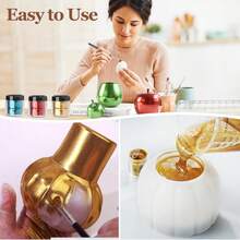 Metallic Mirror Effect Powder, Suitable For Art Painting, Epoxy Resin, Slime, Crafts, Tumblers, Oil Painting Holographic Pigment Powder - Powder - View 5