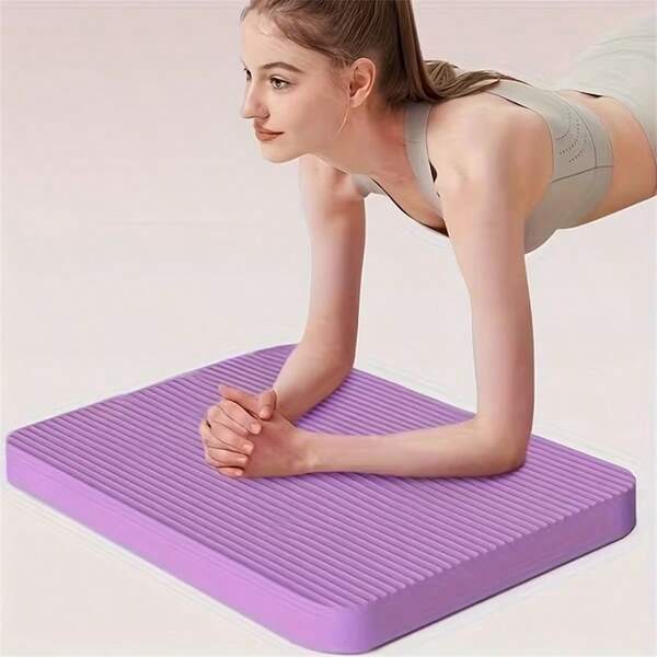 1pc Foam Balance Pad - Non-Slip Dumbbell Training Mat, Yoga, Pilates, Gym Workout Elbow Support Pad - Cushioning Joint Stability
