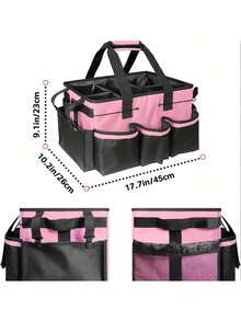 1pc Large Capacity Outdoor Storage Bag, Camping Storage Bag, Cleaning Tool Storage Bag, Storage Bag With Detachable Adjustable Shoulder Strap, Multi-Function Storage Bag, Crossbody Portable Cleaning Tool Waist Bag, Outdoor Tool Bag, Outdoor Storage Bag, Multi-Function Storage Bag, Indoor Storage Bag - Multicolor - View 11