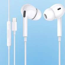 Type-C 有線入耳式耳機 | 降噪通話 + HiFi 立體聲超低延遲，適用 Apple 17 1615 Pro Max / Galaxy S26 S25 S24 Ultra 及其他 Type-C/USB-C 接口設備，全方位遊戲與音訊耳機 - 查看 8