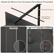 Screens & Room Dividers - Black 1pc - View 5