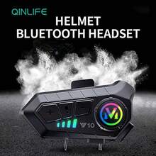 Y10 Bluetooth Motorcycle Helmet Headset Wireless Audio Player IP66 Waterproof 400mAh Long Standby - Y10-hard-1 - View 1