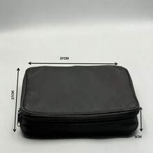 1pc 16-Inch Handheld Dual-Use Foldable Sunshade, Scratch-Resistant Waterproof, Rectangular Multi-Compartment, Suitable For Outdoor Travel Business Laptop Sunshade Storage Bag - Multicolor - View 3