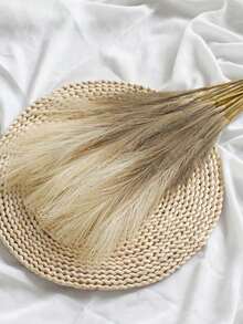 100/80/60/50/30/20/10/8/6/5/3/1pc, 97/55cm, Artificial Reed Grass, Reed, Used For Floor Vase, Vase Filler, Bohemian Country Farmhouse Home Decor, Wedding Party Decoration, Valentine's Day, Birthday, Graduation Gift - Beige Gradient - View 7