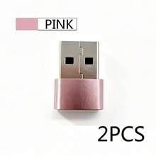 NNBILI 2pcs USB To Type-C OTG Adapter USB-C Male To Micro USB Type-C Female Converter, Compatible With Macbook And S23 S22 S21 S20 USBC OTG Connector (Note: This Product Does Not Support Use, Only Devices With OTG Function Can Charge Normally) - Multicolor - View 12