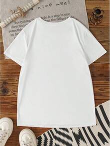 Women T-Shirts - 白色 - 查看 4