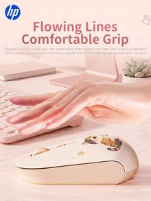 HP Wireless Silent Mouse, Ergonomic Right-Handed Design, 2.4GHz Reliable Connection, Suitable For Desktop And Laptop - View 5