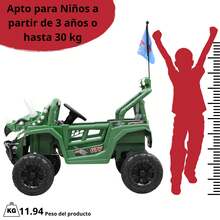 Joykoo Kids Electric Vehicles - Green - View 6