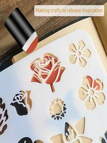 22/11/5Pcs Sponge Brushes Set With Palette And Finger Daubers Sponge Stamp For DIY Canvas Art - Sponge Stamp Set - View 2