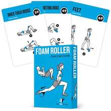 Workout Cards, Instructional Fitness Deck For Women And Men, Beginner Fitness Guide To Training Exercises At Home Or Gym - Foam Roller - View 1