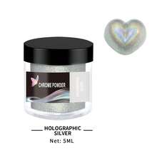 Metallic Mirror Effect Powder, Suitable For Art Painting, Epoxy Resin, Slime, Crafts, Tumblers, Oil Painting Holographic Pigment Powder - Powder - View 16