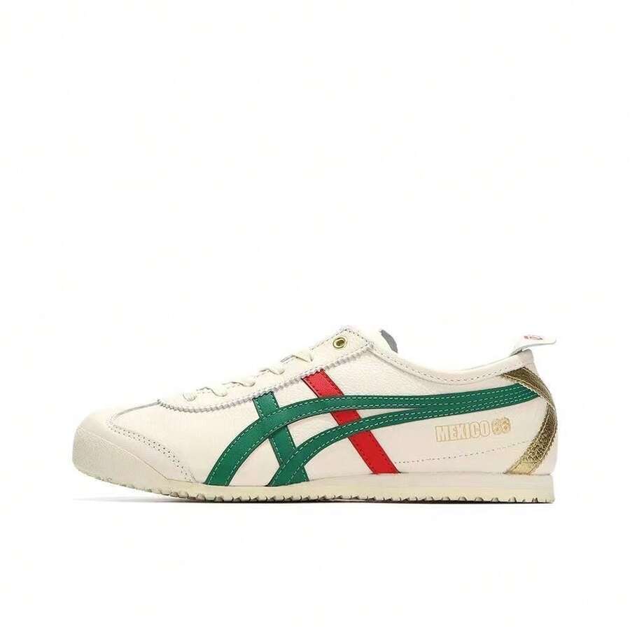 Onitsuka Tiger Women Casual Athletic Shoes - 橄欖綠金 - 查看 1