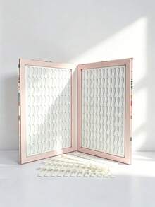 Large Capacity Nail Color Chart Book, Flip-Style Nail Display Album, Gel Nail Polish Sample Storage Album, Professional Use For Nail Salons - Multicolor - View 3