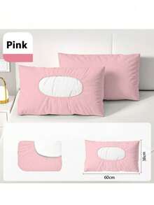 Soft Disposable Travel Pillowcase, Stain-Resistant Fabric, Hand Washable, Suitable For Hotels, Business Trips, Outdoor Camping - Solid Color - Multicolor - View 9