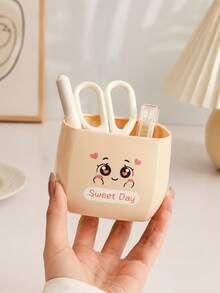 1pc/2pcs Magnetic Storage Box, Can Store Spices, Condiments, Tableware, Cosmetics And Pens, Space-Saving Modular Design, Suitable For Kitchen, Bathroom, Desk, Cabinet Door And Storage Cabinet, Ideal For Home, Office, Dorm And RV Use - Fun Mouth Style - View 15