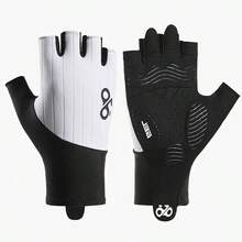 1 Pair Adult Unisex Half Finger Cycling Gloves, Spring/Summer Outdoor Bicycle Riding Sports Indoor Fitness Gloves, Anti-Slip, Slightly Elastic, Breathable, Palm Anti-Slip, Shock-Absorbing - Multicolor - View 13