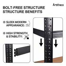 Utility Shelves - Black - View 8
