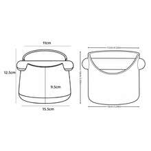 Italian Style Coffee Grounds Collection Box, Suitable For Semi-Automatic Coffee Machine Coffee Grounds Box, Compact Round Drawer - Portable Design, Suitable For Home Baristas And Coffee Shops. Back To School Essential - Multicolor - View 11