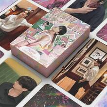 1 Box Of 55 High-Definition LO MO Cards, Including Park Jong Song, Romance Untold Three Idol Merchandise Cards, Clear Patterns And Vibrant Colors, Thick And Durable Cards. Suitable For Fan Collection, Scrapbook Decoration, Desktop Display, Convenient Storage, High-Quality Merchandise Gift For Fans Or Fellow Enthusiasts. This Is A Gift That Is Irresistible - Multicolor - View 4