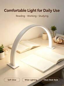 Half-Circle LED Nail Lamp, Desktop Arch Design, Portable USB Eye-Protection Light, Shadowless And Non-Blackening, Fast Drying For Both Hands, Exclusive For Nail Artists, Rotatable And Adjustable Lighting, Suitable For Salons And Studios - Multicolor - View 2