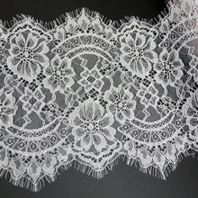 (3 Meters/Roll) Eyelash Lace Trim, Suitable For Clothing Decoration, Tabletop, Home Textiles, Wedding Decoration And DIY Craft Accessories - 3Meters - View 4