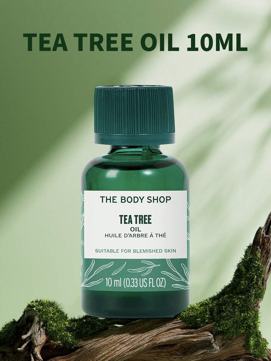 The Body Shop 10ml 茶樹精油痘痘局部治療，95%天然成分，輕盈快吸收不油膩，油性肌膚控油，便攜日常淨膚護膚 - 茶樹精油10ml - 查看 1