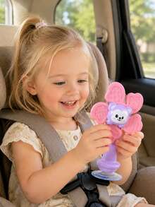 Infant Rattle Set, High Chair Toy, Grip And Rotate, Interactive Developmental Infant Tray Toy, Newborn Gift, Children, Baby Teething Relief Chewing Toy, Boys And Girls - Multicolor - View 10